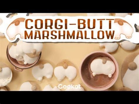 corgi butt marshmallows|COOKAT [Corgi